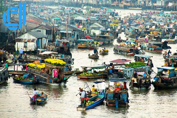 chợ nổi địa danh du lịch nổi tiếng cà mau