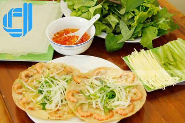 ẩm thực bánh xèo du lịch đà nẵng mùa mưa