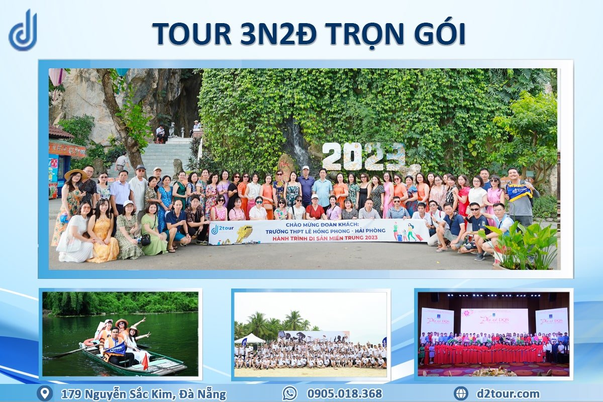 Tour 3N2D trọn gói + D2tour 