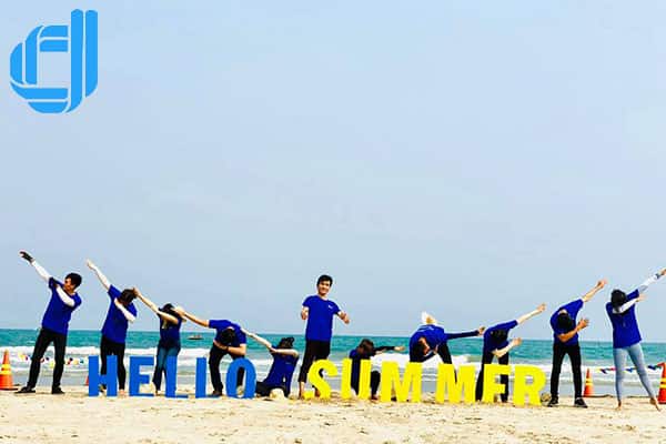 liên hệ công ty chuyên tour team building tại đà nẵng hội an huê